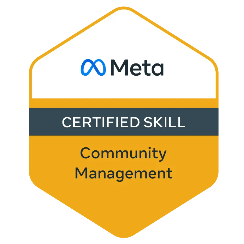 Community management certifié Meta