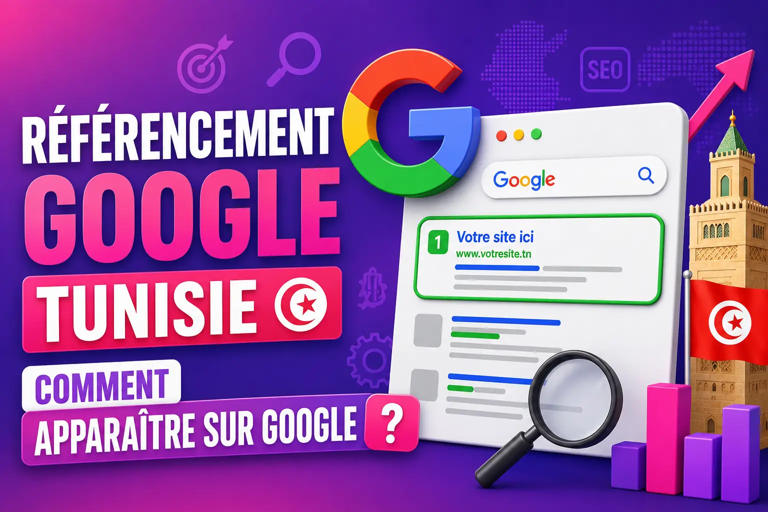 Référencement Google Tunisie - Pourquoi votre entreprise est invisible sur Google