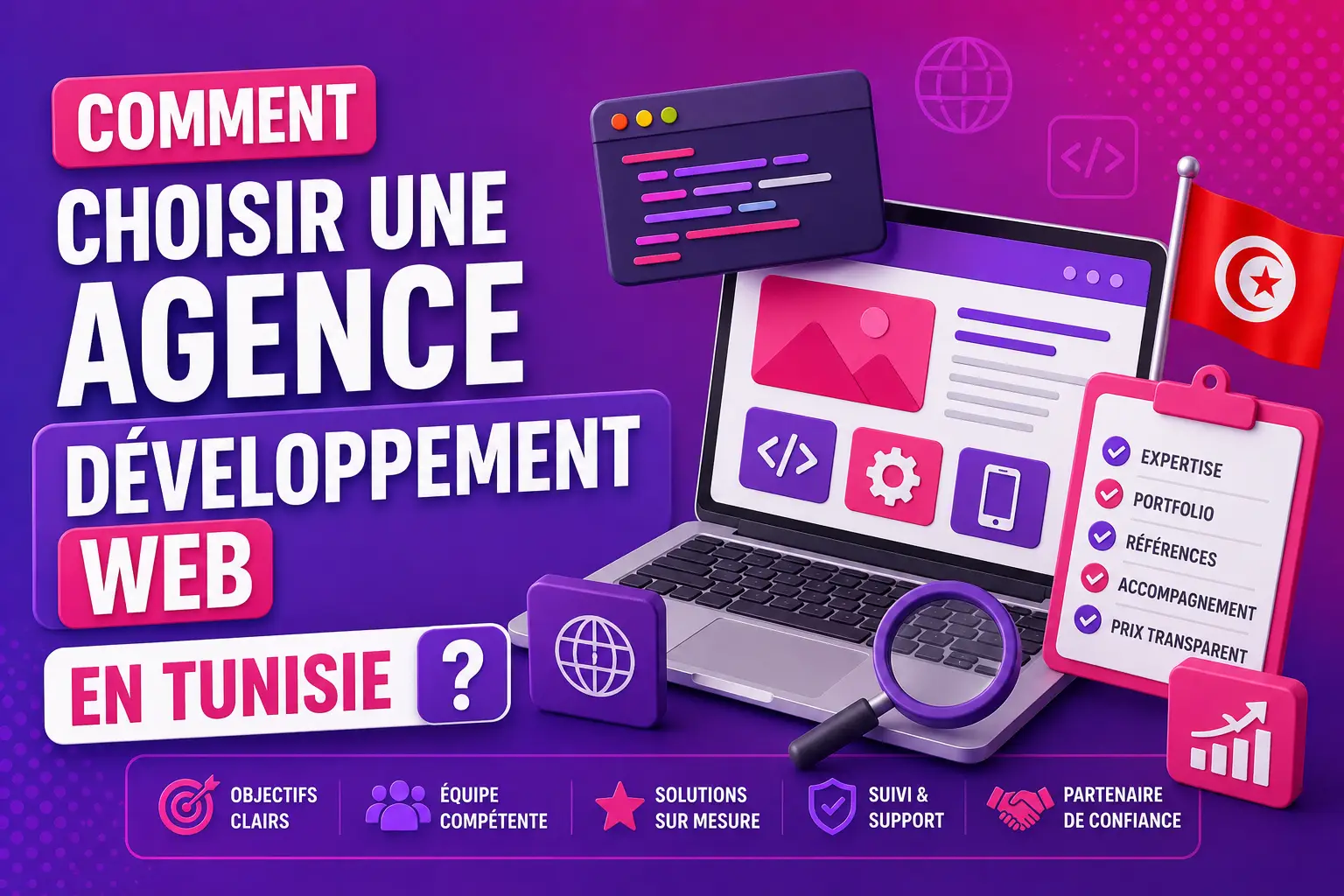 Agence développement web Tunisie - Comment choisir une agence web en Tunisie